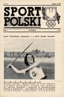Sport Polski. 1937, nr 6