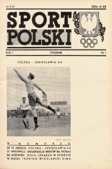 Sport Polski. 1937, nr 7