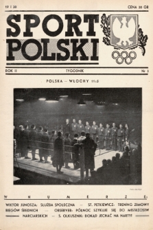 Sport Polski. 1938, nr 3