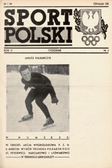 Sport Polski. 1938, nr 4