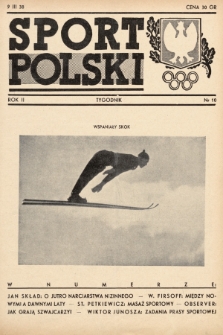 Sport Polski. 1938, nr 10
