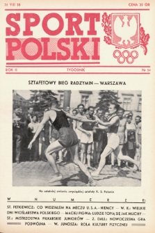 Sport Polski. 1938, nr 34