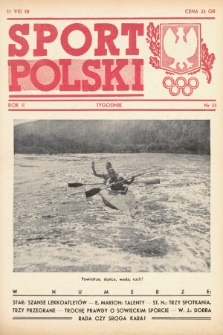 Sport Polski. 1938, nr 35