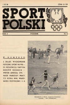 Sport Polski. 1938, nr 36