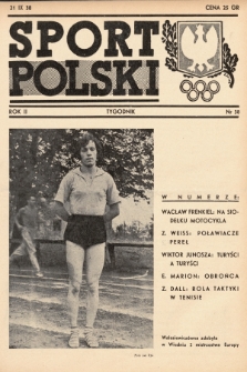 Sport Polski. 1938, nr 38