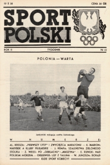 Sport Polski. 1938, nr 42