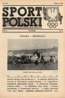 Sport Polski. 1938, nr 43