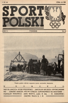 Sport Polski. 1938, nr 49