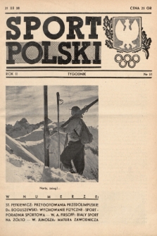 Sport Polski. 1938, nr 51