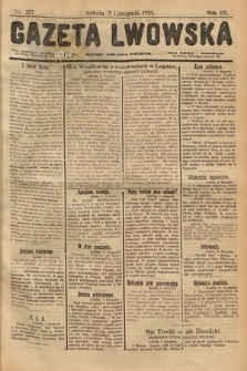 Gazeta Lwowska. 1925, nr 257