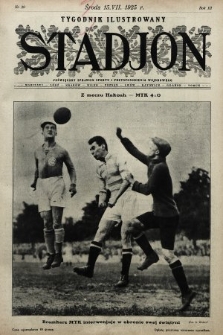 Stadjon : tygodnik ilustrowany poświęcony sprawom sportu i przysposobienia wojskowego. 1925, nr 29