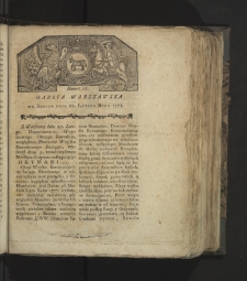 Gazeta Warszawska. 1778, nr 16