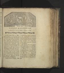 Gazeta Warszawska. 1778, nr 37