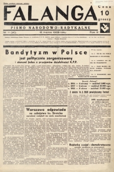 Falanga : pismo narodowo-radykalne. 1938, nr 11 (91)