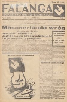 Falanga : pismo narodowo-radykalne. 1938, nr 13 (93)