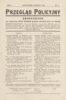 Przegląd Policyjny. 1936, nr 2
