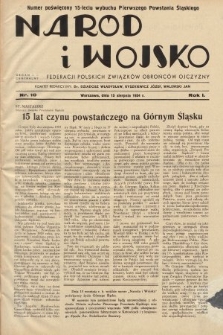 Naród i Wojsko : centralny organ Federacji Polskich Związków Obrońców Ojczyzny. 1934, nr 10