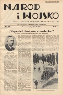Naród i Wojsko : centralny organ Federacji Polskich Związków Obrońców Ojczyzny. 1934, nr 13