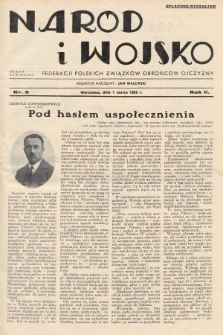 Naród i Wojsko : centralny organ Federacji Polskich Związków Obrońców Ojczyzny. 1935, nr 5