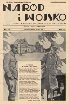 Naród i Wojsko : centralny organ Federacji Polskich Związków Obrońców Ojczyzny. 1935, nr 15