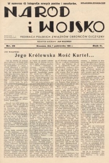 Naród i Wojsko : centralny organ Federacji Polskich Związków Obrońców Ojczyzny. 1935, nr 19