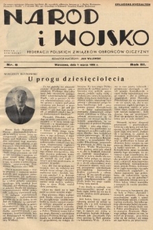 Naród i Wojsko : centralny organ Federacji Polskich Związków Obrońców Ojczyzny. 1936, nr 5