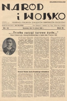 Naród i Wojsko : centralny organ Federacji Polskich Związków Obrońców Ojczyzny. 1936, nr 14
