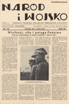 Naród i Wojsko : centralny organ Federacji Polskich Związków Obrońców Ojczyzny. 1936, nr 19
