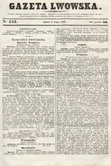 Gazeta Lwowska. 1851, nr 153