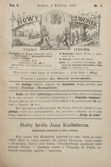 Nowy Dzwonek : pismo ludowe. 1897, nr 7