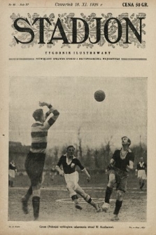 Stadjon : tygodnik ilustrowany poświęcony sprawom sportu i przysposobienia wojskowego. 1926, nr 46