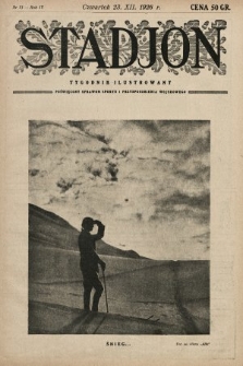 Stadjon : tygodnik ilustrowany poświęcony sprawom sportu i przysposobienia wojskowego. 1926, nr 51