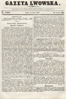 Gazeta Lwowska. 1851, nr 158