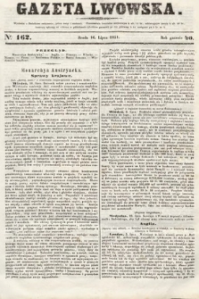 Gazeta Lwowska. 1851, nr 162