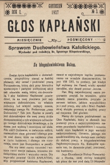 Głos Kapłański : miesięcznik poświęcony sprawom duchowieństwa katolickiego. 1927, nr 3