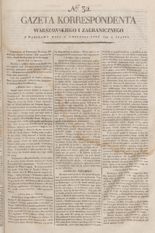 Gazeta Korrespondenta Warszawskiego i Zagranicznego. 1798, nr 32