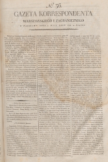 Gazeta Korrespondenta Warszawskiego i Zagranicznego. 1798, nr 36