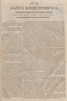 Gazeta Korrespondenta Warszawskiego i Zagranicznego. 1798, nr 52