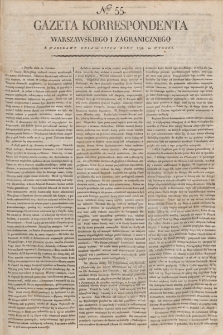Gazeta Korrespondenta Warszawskiego i Zagranicznego. 1798, nr 55