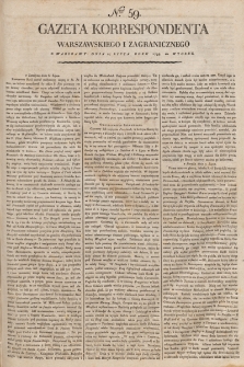 Gazeta Korrespondenta Warszawskiego i Zagranicznego. 1798, nr 59