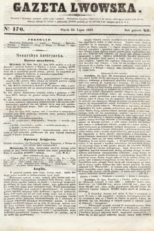 Gazeta Lwowska. 1851, nr 170