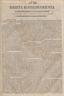 Gazeta Korrespondenta Warszawskiego i Zagranicznego. 1798, nr 66