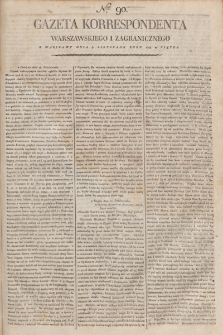 Gazeta Korrespondenta Warszawskiego i Zagranicznego. 1798, nr 90