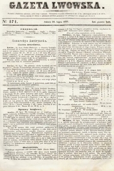 Gazeta Lwowska. 1851, nr 171