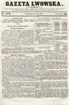 Gazeta Lwowska. 1851, nr 172