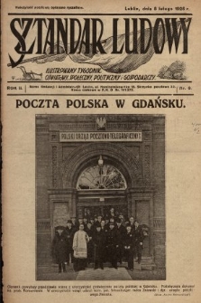 Sztandar Ludowy : ilustrowany tygodnik oświatowy, społeczny, polityczny i gospodarczy. 1925, nr 6