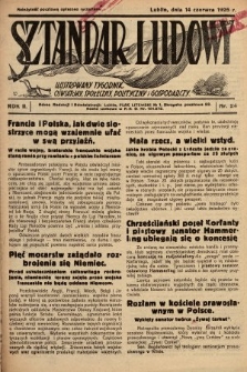 Sztandar Ludowy : ilustrowany tygodnik oświatowy, społeczny, polityczny i gospodarczy. 1925, nr 24