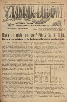 Sztandar Ludowy : ilustrowany tygodnik oświatowy, społeczny, polityczny i gospodarczy. 1925, nr 42