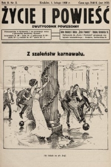 Życie i Powieść : dwutygodnik powszechny. 1920, nr 3