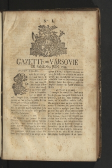 Gazette de Varsovie. 1759, nr 50